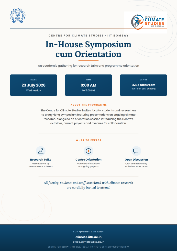 In-house Symposium Cum Orientation Programme